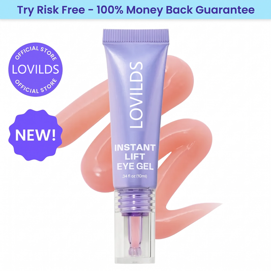 ✨ LOVILDS Instant Lift Eye Gel – Smooth Wrinkles & Reduce the Look of Under-Eye Bags 👁️💜