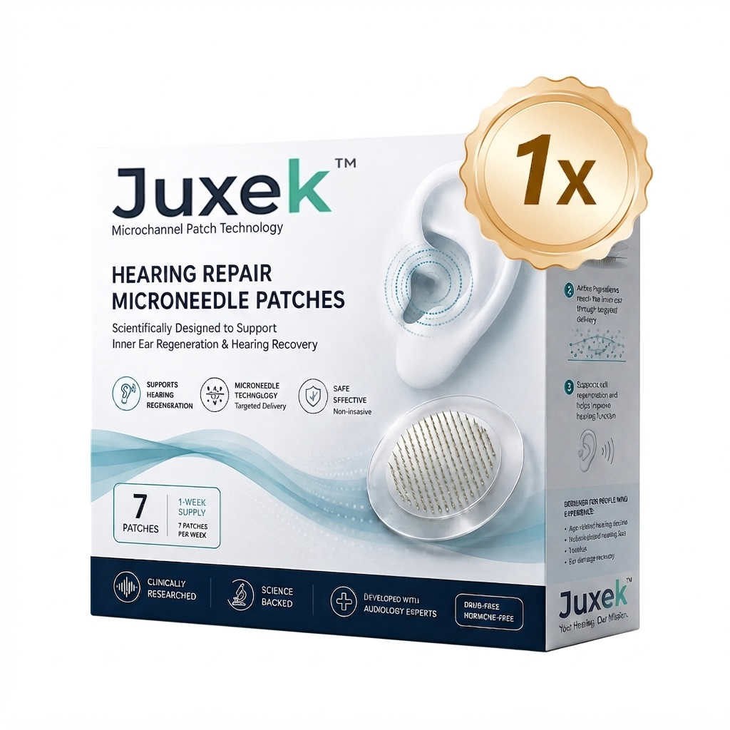 Targets Hearing Loss, Tinnitus, Ear Infections, Balance Disorders, and Age-Related Ear Degeneration.
