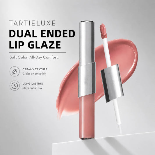Perfect Twin Lip — Dual-Ended Liquid Lipstick with Velvet Matte Color and Glossy Shine